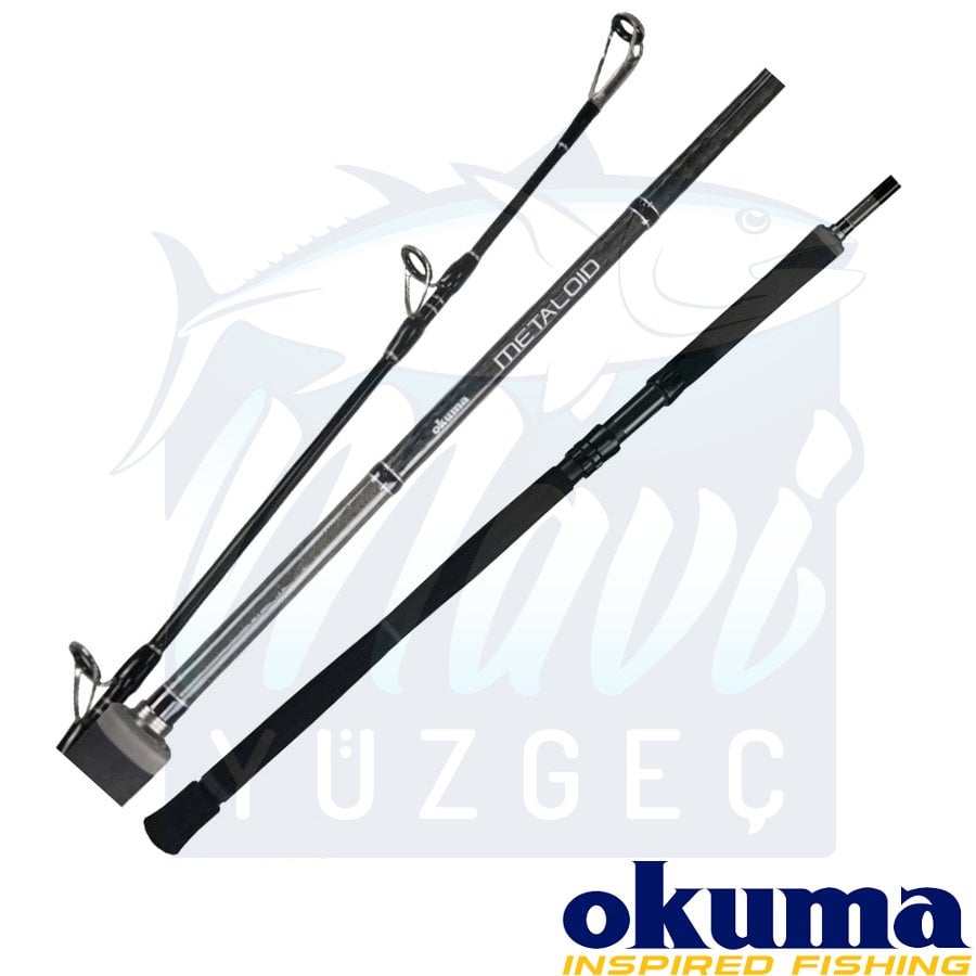 Okuma Metaloid 228cm 30-65 lb 30-160g 2 Parçalı Popping Kamışı