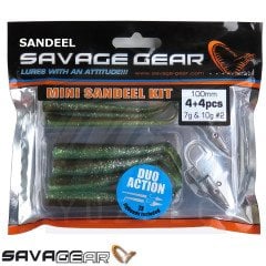 Savage Gear Mini Sandeel Kit 10pcs (1+1+4+4)