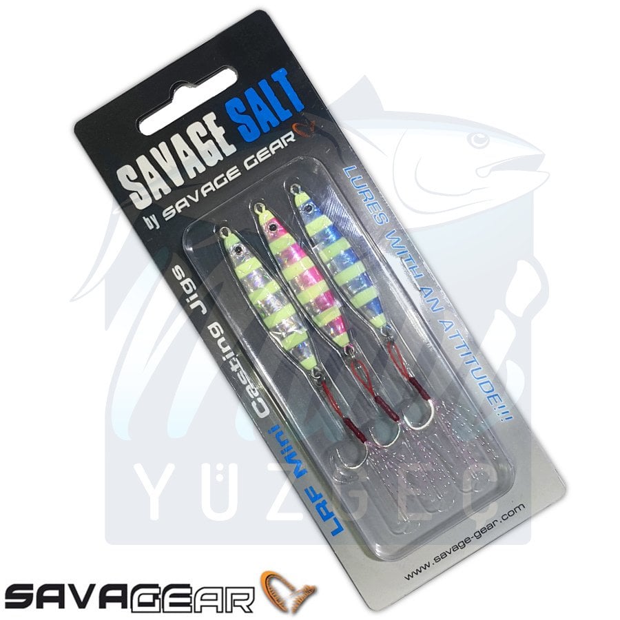 Savage Gear Psycho Sprat LRF Mini Casting Jigs 10gr 3pcs (Turkish Zebra Mix)