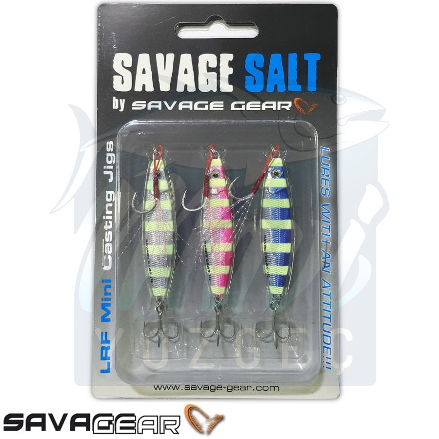 Savage Gear Psycho Sprat LRF Mini Casting Jigs 14gr 3pcs (Turkish Zebra Mix)