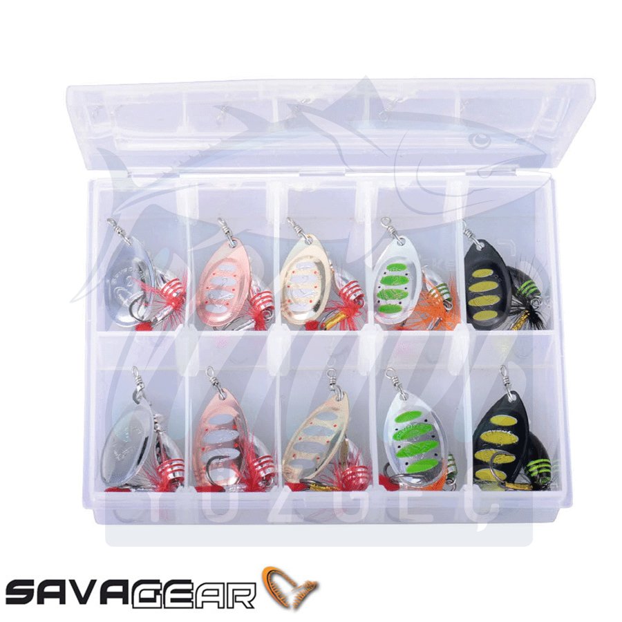 Savage Gear Rotex Spinner Kit2 #3a & #3 10 Adet