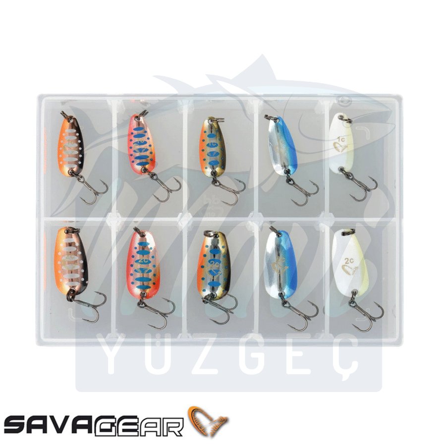 Savage Gear Nails Micro Spoon Kit 1