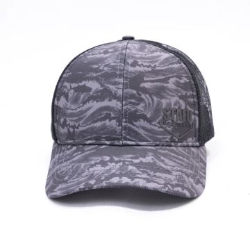 North Cap Unisex Signature Desenli Siyah Reflektif Logo Şapka