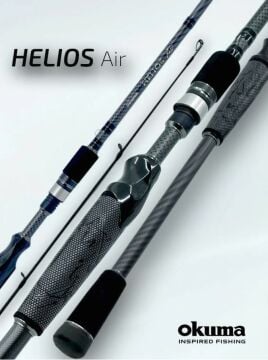 Okuma Helios Air 2,20 cm 1-12 gr 2 Parça Lrf Kamışı