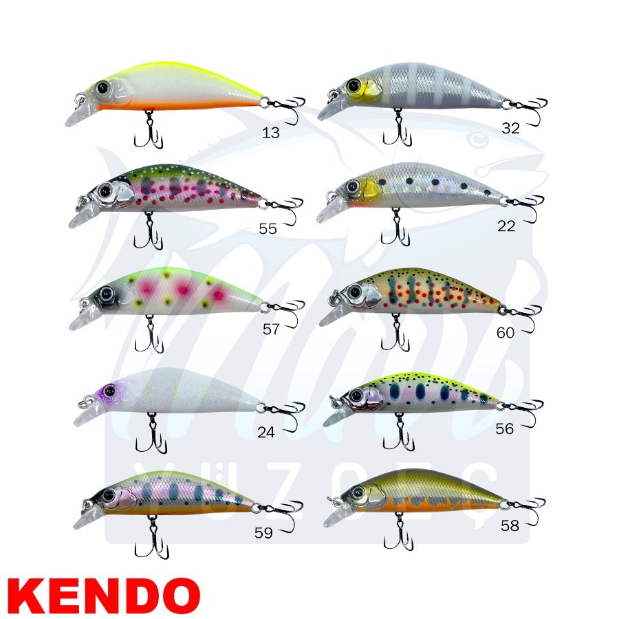 Kendo Chıko Minnow 50mm 5,2gr Suni Yem