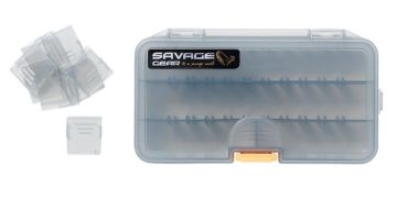 Savage Gear Lurebox 2B Smoke 16.1X9.1X3.1CM Sahte Balık Kutusu