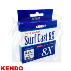 Kendo Surf Cast 8X Fıghtıng 300mt Örgü İp ( ICE BLUE) 0,21mm