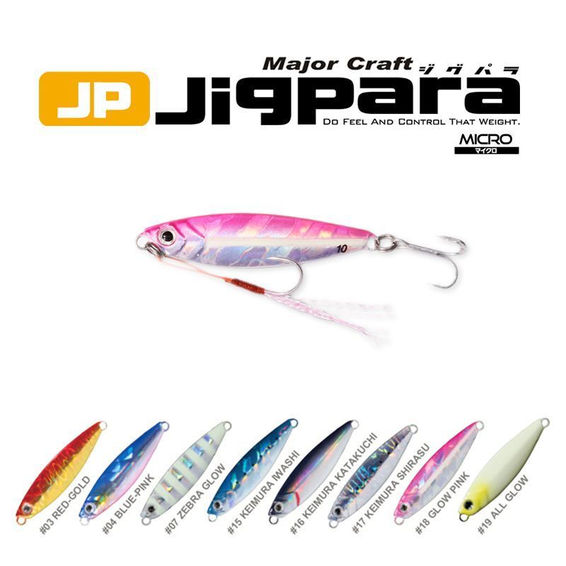 Major Craft JigPara Micro JPM-7gr - Mavi Yüzgeç Balık Avı
