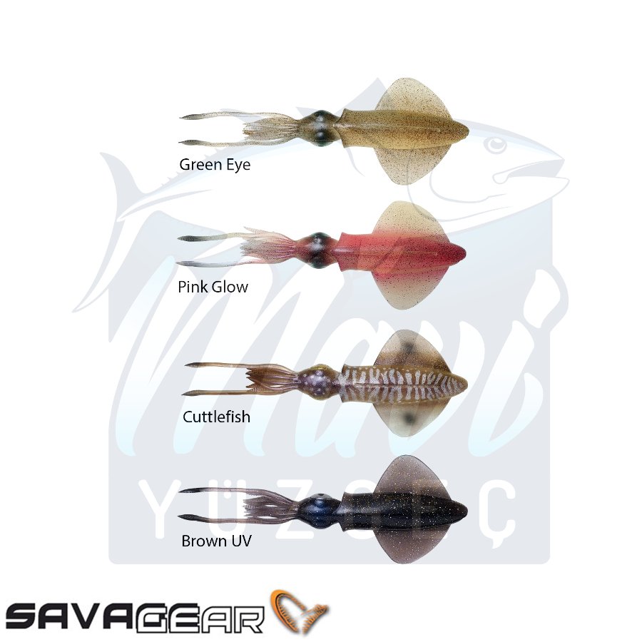 Savage Gear Swim Squid 12.5cm 11gr 3 Adet Suni Yem