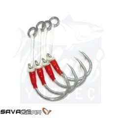 Savage Gear Eyed Asist Hook Single 4pcs