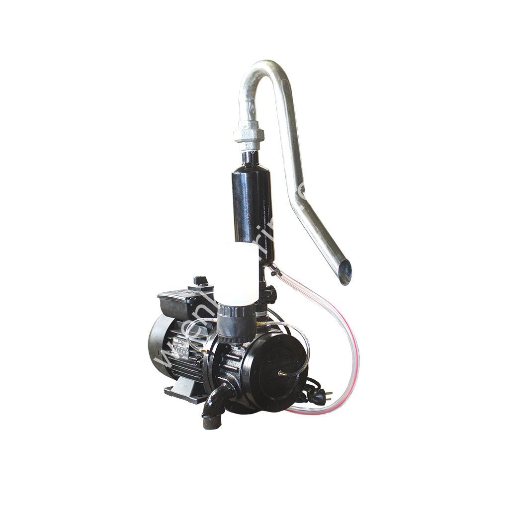 375 lt motora akuple filtreli vakum pompası, 85 mm, 1.1 kW, 220V 50Hz, damlama yağlı