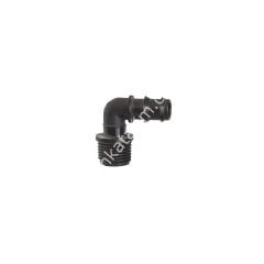 1/2'' x 16 mm plastik dirsek rekor