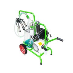 SM 750 tek güğüm tek sağım şeffaf güğümlü damlama yağlı süt sağım makinesi, inek için
