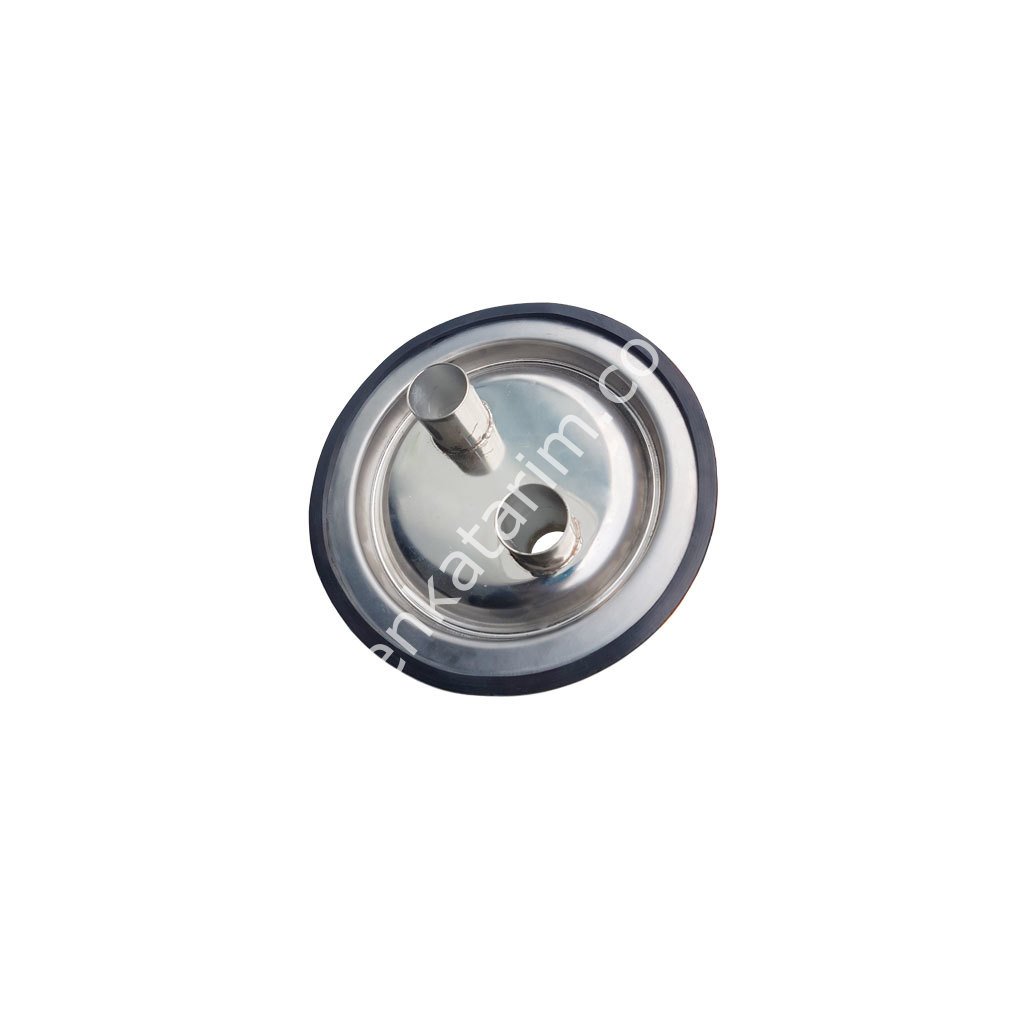 Ø 50 / Ø 50 mm borulu transfer güğüm kapağı seti, Ø 210 - 217 mm ağızlı güğümler için