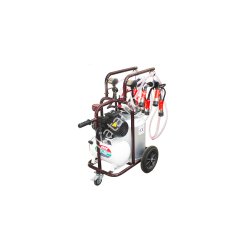 SM 400 tek güğüm çift sağım alüminyum güğümlü kuru süt sağım makinesi, inek için