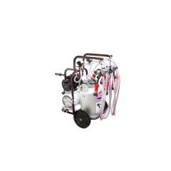 SM 400 tek güğüm çift sağım alüminyum güğümlü kuru süt sağım makinesi, inek için