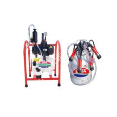 SM 800 tek güğüm tek sağım alüminyum güğümlü sabit tip damlama yağlı süt sağım makinesi, inek için
