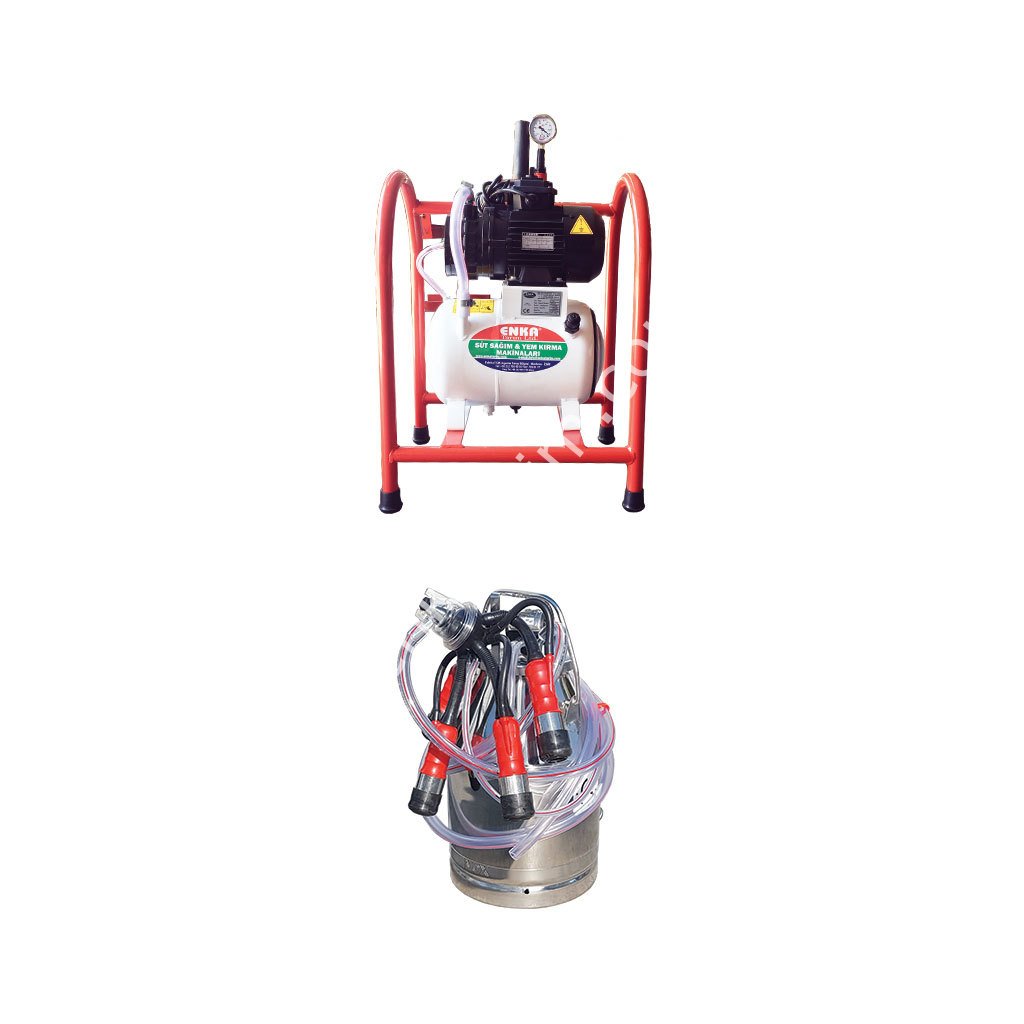 SM 800 tek güğüm tek sağım krom güğümlü sabit tip turbo yağlı süt sağım makinesi, inek için