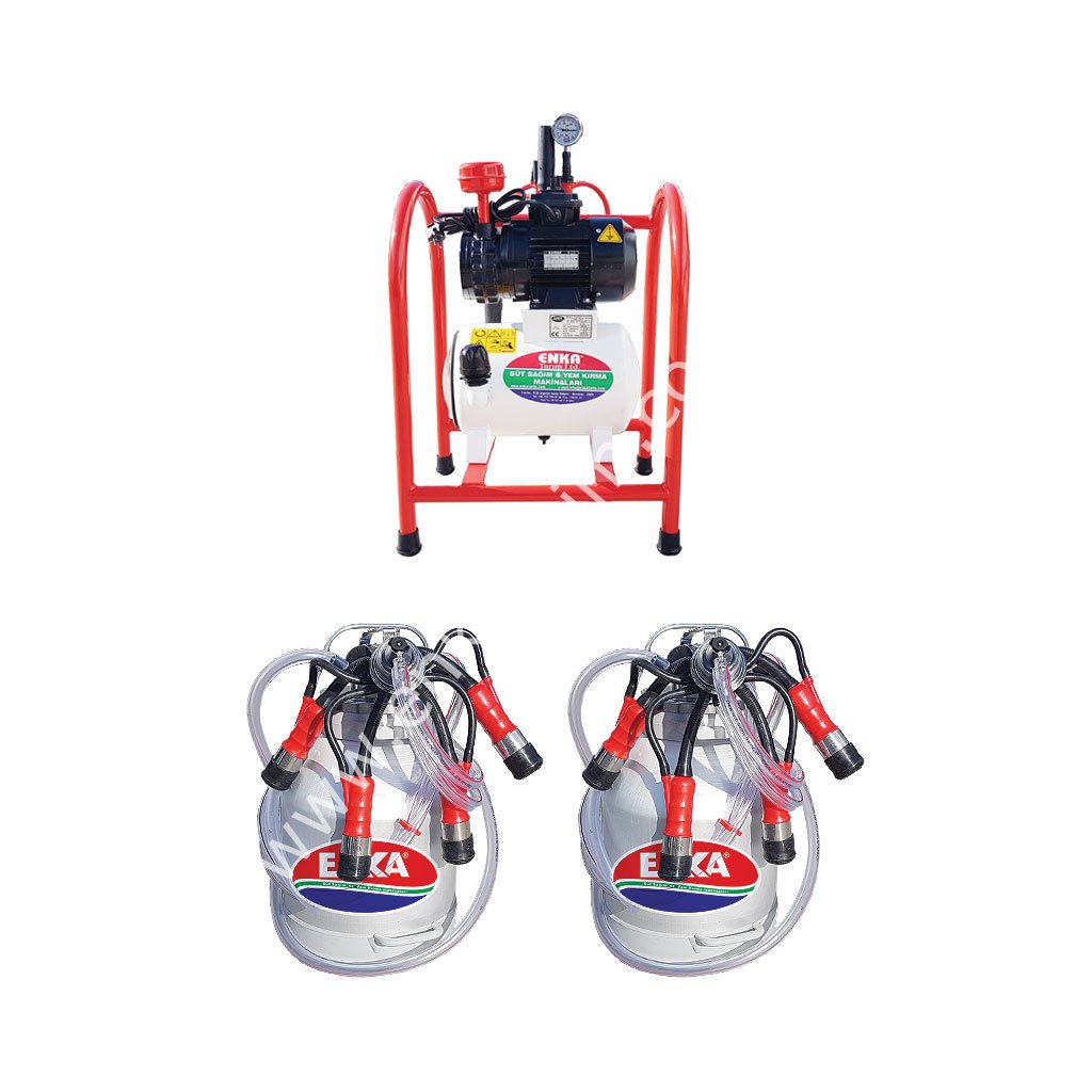 SM 850 çift güğüm çift sağım alüminyum güğümlü sabit tip kuru süt sağım makinesi, inek için