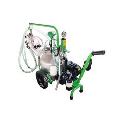 SM 700 KK tek güğüm çift sağım alüminyum güğümlü damlama yağlı süt sağım makinesi, koyun için