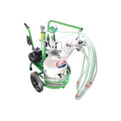 SM 700 KK tek güğüm çift sağım alüminyum güğümlü damlama yağlı süt sağım makinesi, koyun için