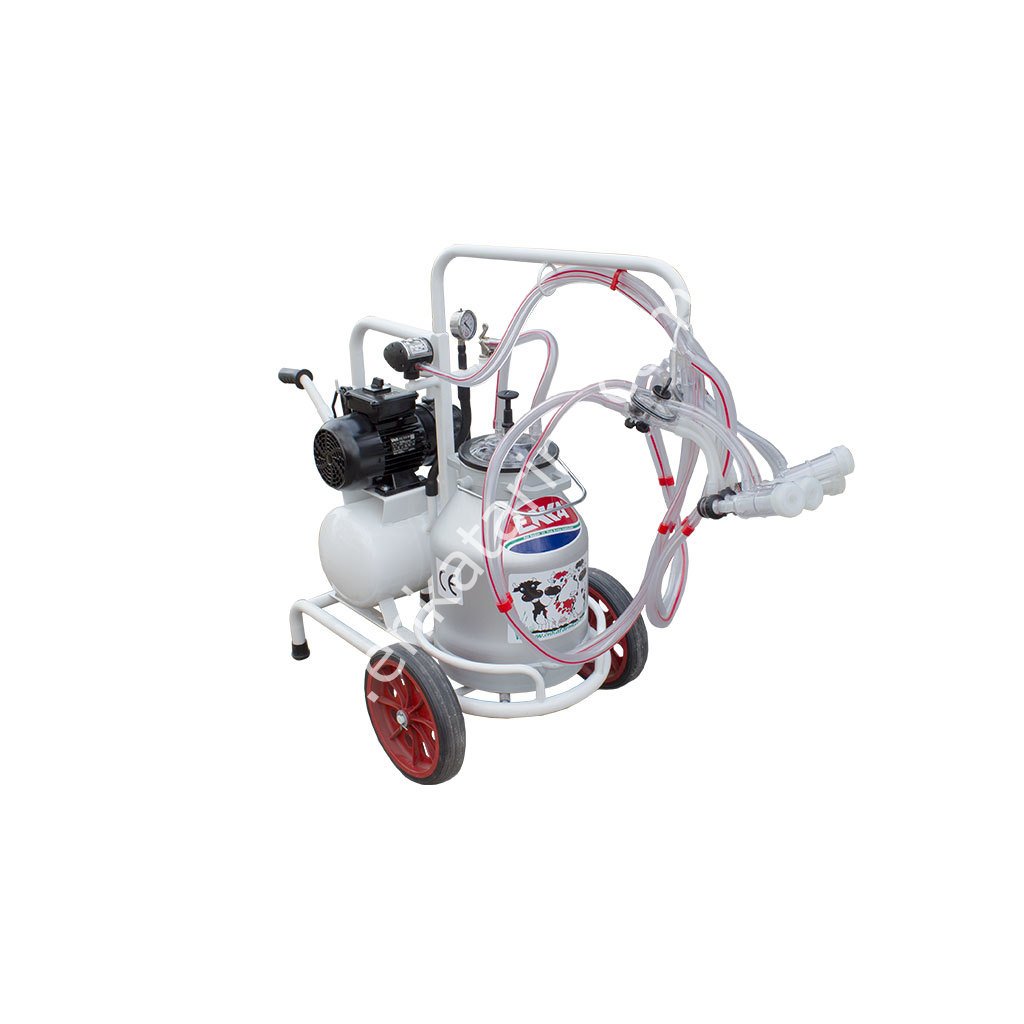 SM 750 KK tek güğüm çift sağım alüminyum güğümlü kuru süt sağım makinesi, keçi için