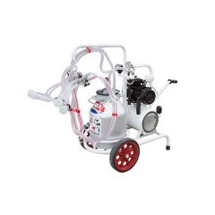 SM 750 KK tek güğüm çift sağım alüminyum güğümlü kuru süt sağım makinesi, keçi için