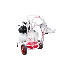 SM 750 KK tek güğüm çift sağım şeffaf güğümlü kuru süt sağım makinesi, keçi için