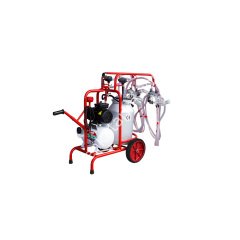 SM 250 KK tek güğüm dört sağım alüminyum güğümlü kuru süt sağım makinesi, keçi için