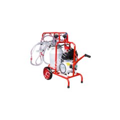 SM 250 KK tek güğüm dört sağım alüminyum güğümlü kuru süt sağım makinesi, koyun için