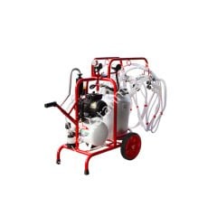 SM 250 KK tek güğüm dört sağım alüminyum güğümlü damlama yağlı süt sağım makinesi, koyun için