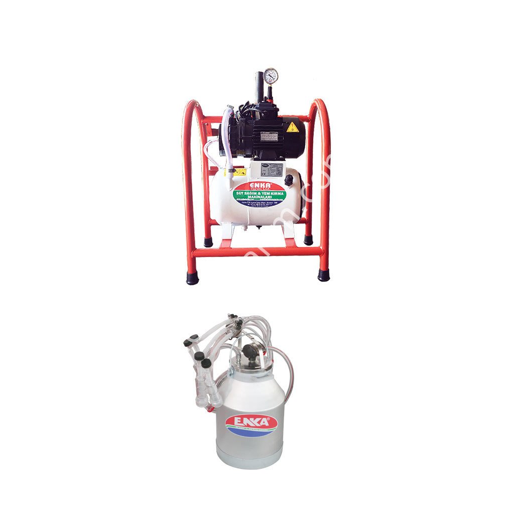 SM 850 KK tek güğüm çift sağım alüminyum güğümlü turbo yağlı süt sağım makinesi, keçi için