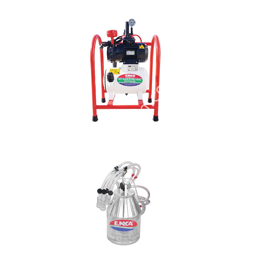 SM 850 KK tek güğüm çift sağım krom güğümlü kuru süt sağım makinesi, koyun için