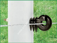 6 mm vida halkalı kısa destekli izolatör, 25'li