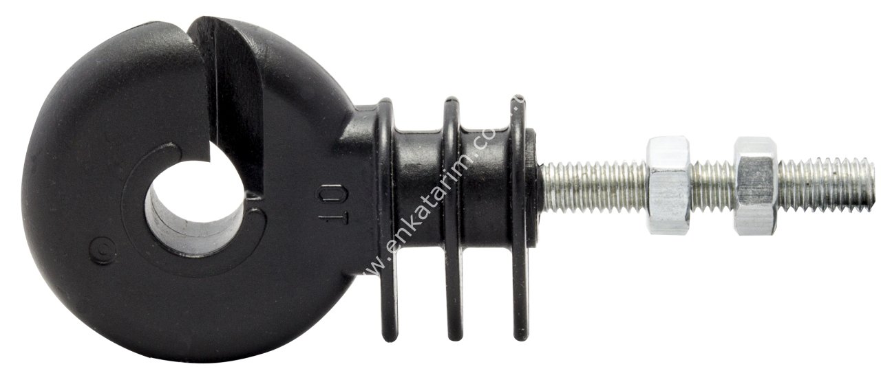 6 mm vida halkalı kısa destekli izolatör, 25'li