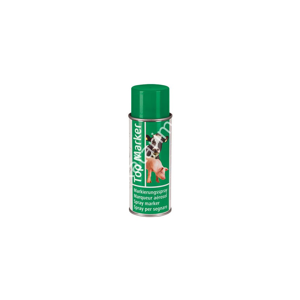 Yeşil renkli Topmarket işaretleme spreyi, 500 ml