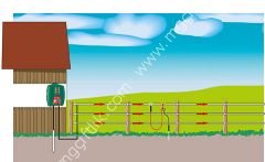 20 mm bantlar için Litzclip çit bandı birleştirme parçası, galvanizli, 10'lu