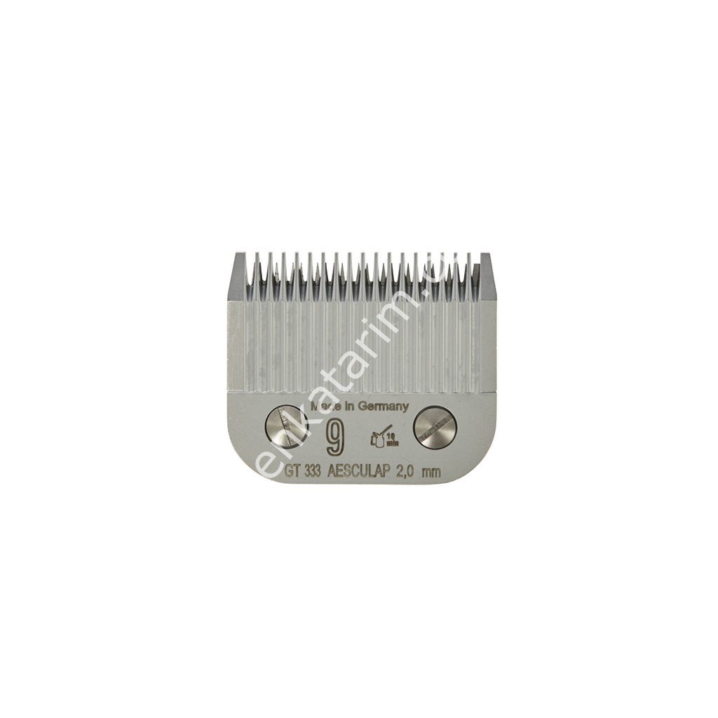 Aesculap 2 x 40 mm evcil hayvan kırkma makinası bıçağı