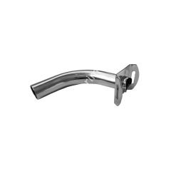 Ø 51 - 70 mm 14 x 16 mm kelepçeli 90° paslanmaz süt girişi