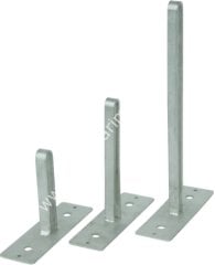 150 mm galvanizli dikey askılık