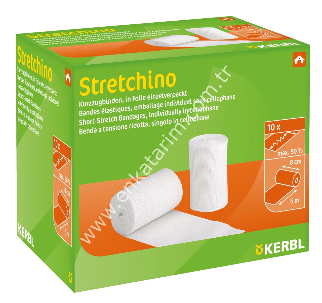 Streçino ayak bandajı, 10'lu