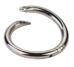 57 mm burun halkası (muşet), nikel kaplamalı