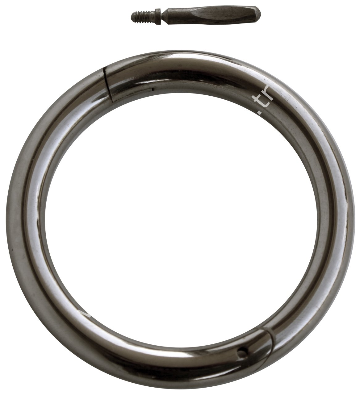 57 mm burun halkası (muşet), nikel kaplamalı