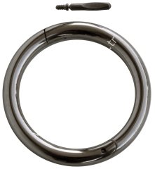 57 mm burun halkası (muşet), nikel kaplamalı