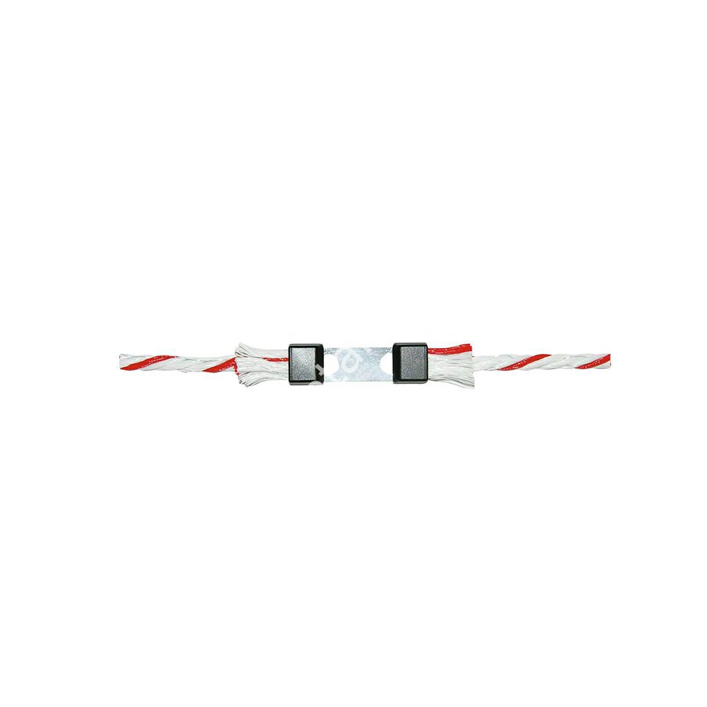 Ø 6 mm ipler için çit ipi birleştirme parçası, galvanizli, 10'lu