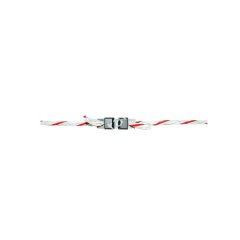 Ø 6 mm ipler için çit ipi birleştirme parçası, galvanizli, 10'lu