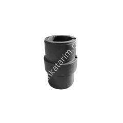Ø 38 x 38 mm boru birleştirme parçası, kauçuk