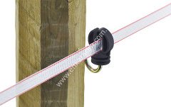 Wide tape vidalı bant izolatörü, 20 mm'ye kadar bantlar için, 25'li