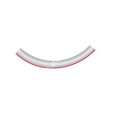 Kırmızı çizgili PVC üçlü hortum (mt)