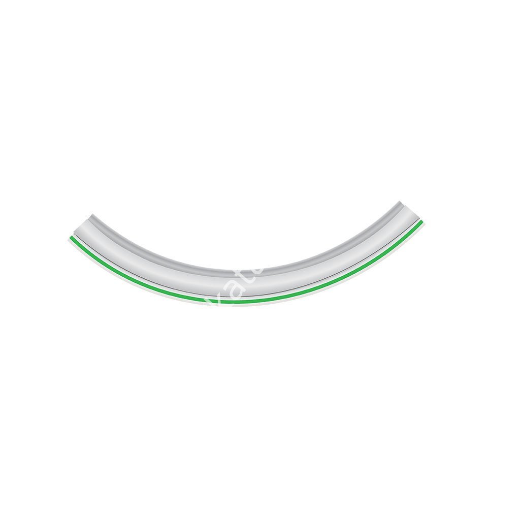 Yeşil çizgili PVC üçlü hortum (mt)